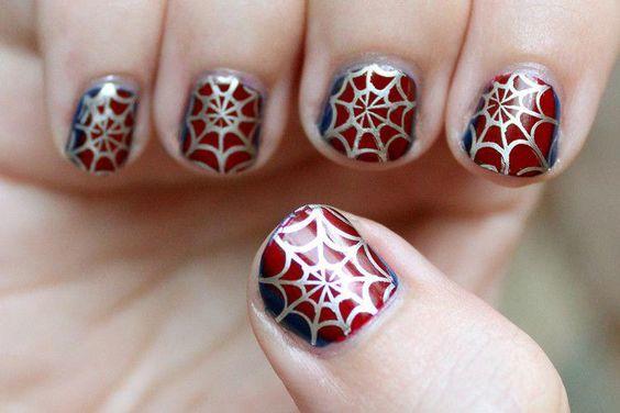 De película! Mira estos diseños nail art inspirados en superhéroes