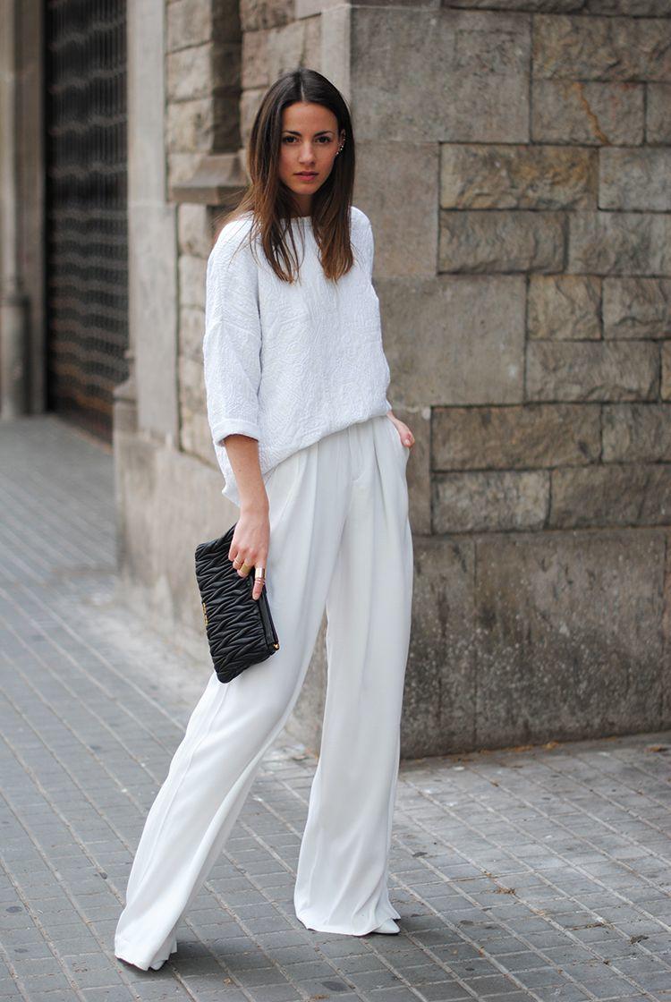 Claves para usar blanco que se vea espectacular pantalon blanco | outfit | | tips de moda | tendencias | La República
