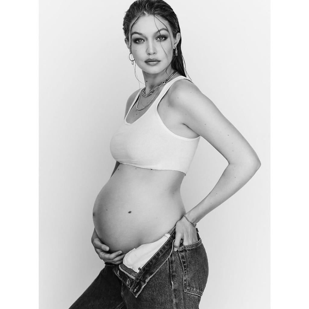 Jeans cómodos y bonitos para el embarazo? Gigi Hadid te muestra cuáles son